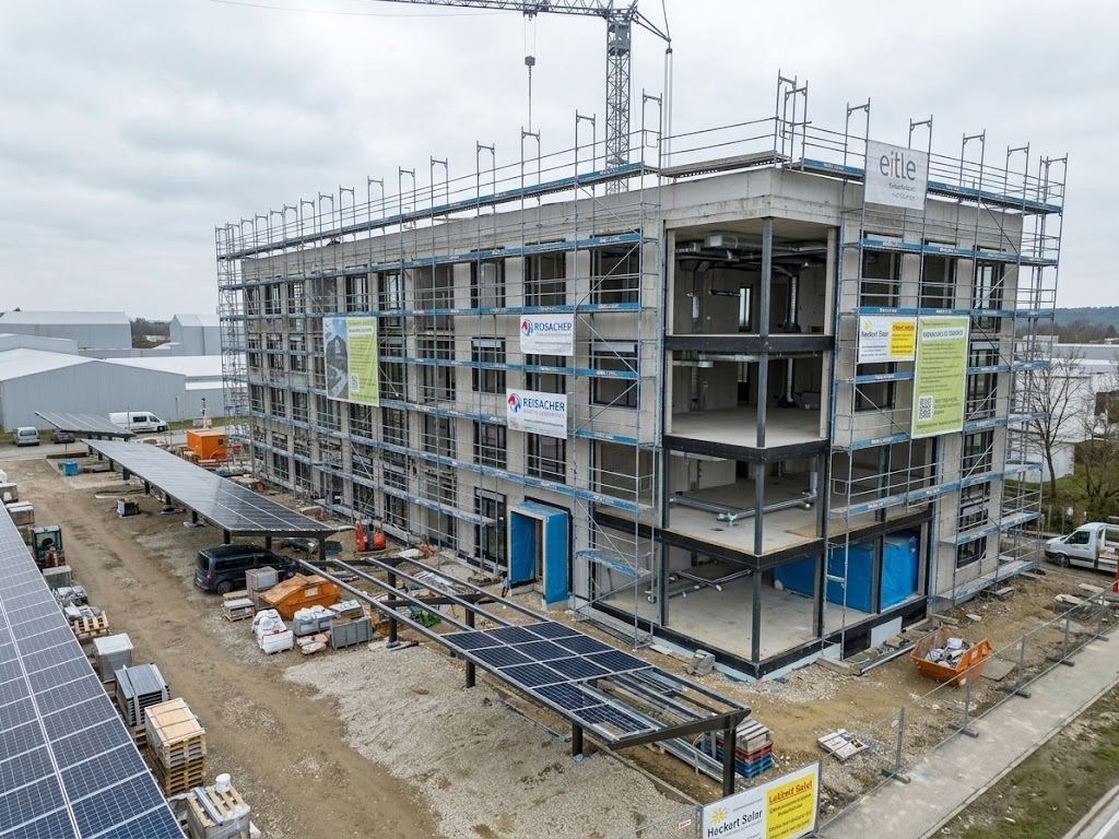 Baustelle Fortschritt