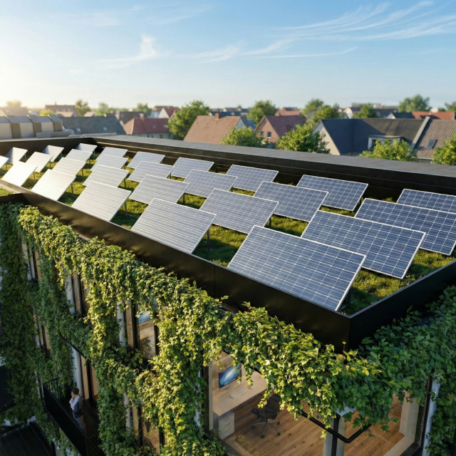 Zwei Smartphones, zwei Smartwatches und ein Tablet zeigen die Loxone App.